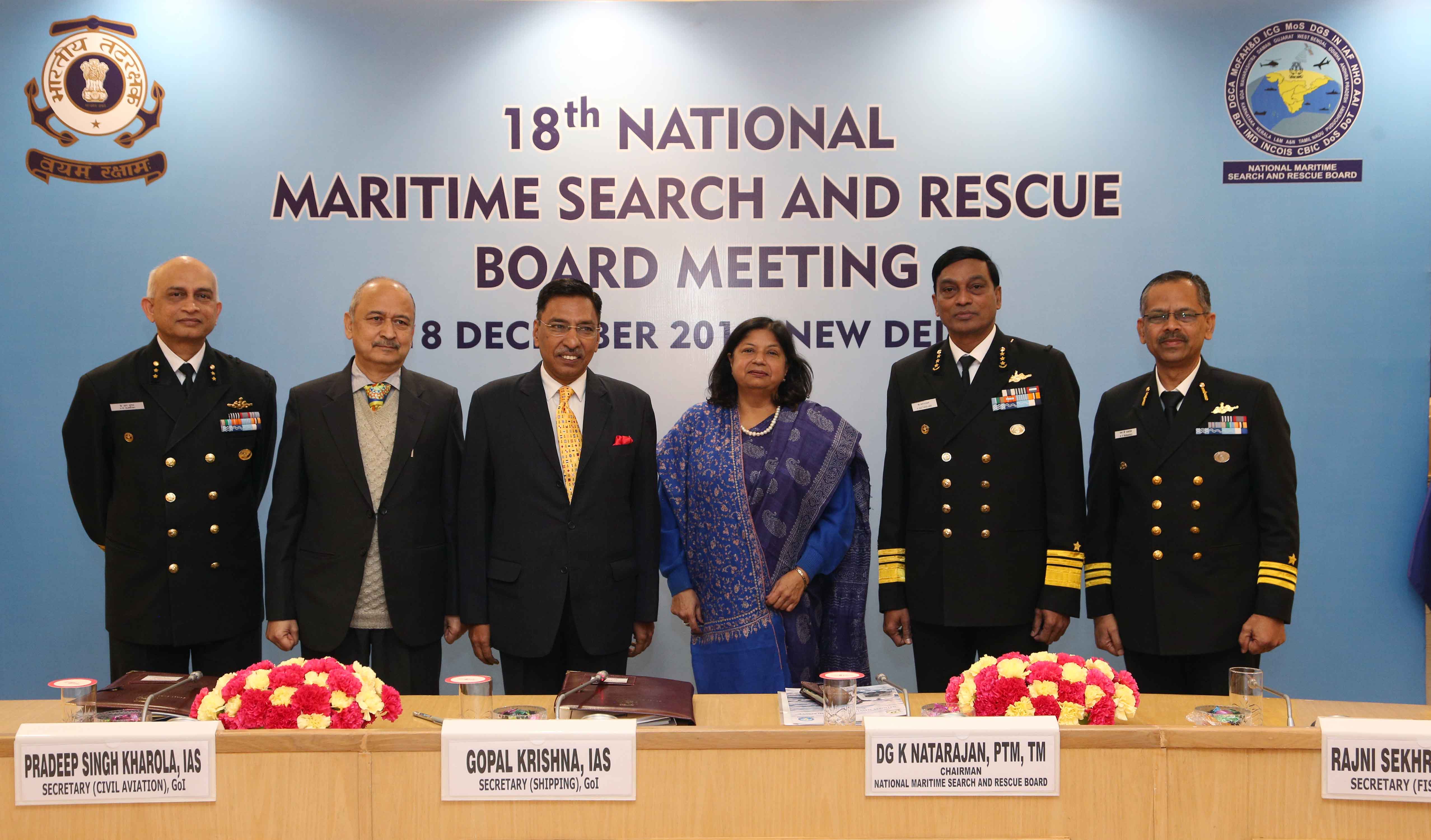 ICG holds 18th Maritime Search and Rescue Board meeting